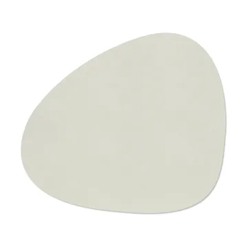 Nupo bordstablett curve L - Linen, 44x37 cm - LIND DNA