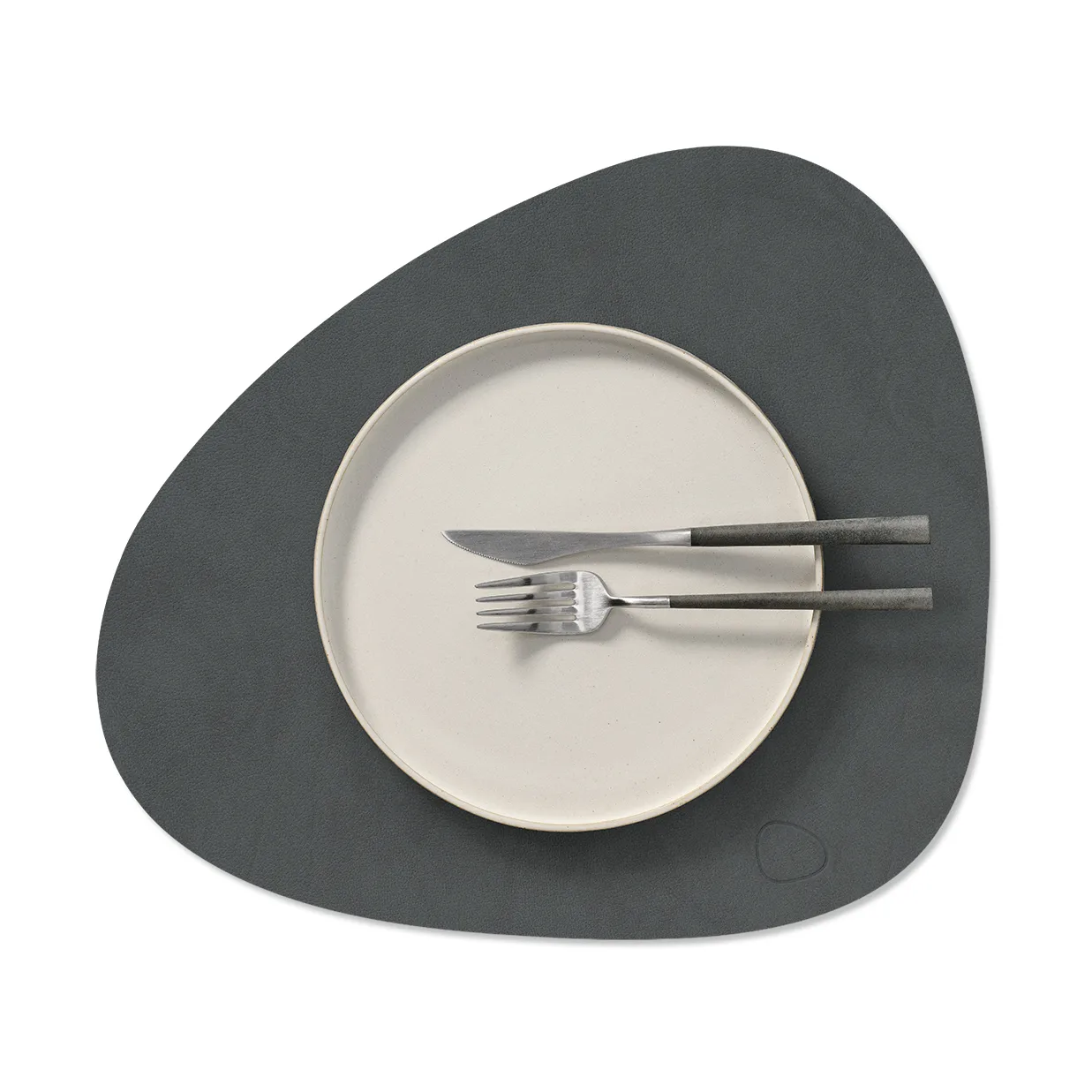 Nupo bordstablett curve M, Anthracite, 35x31 cm LIND DNA