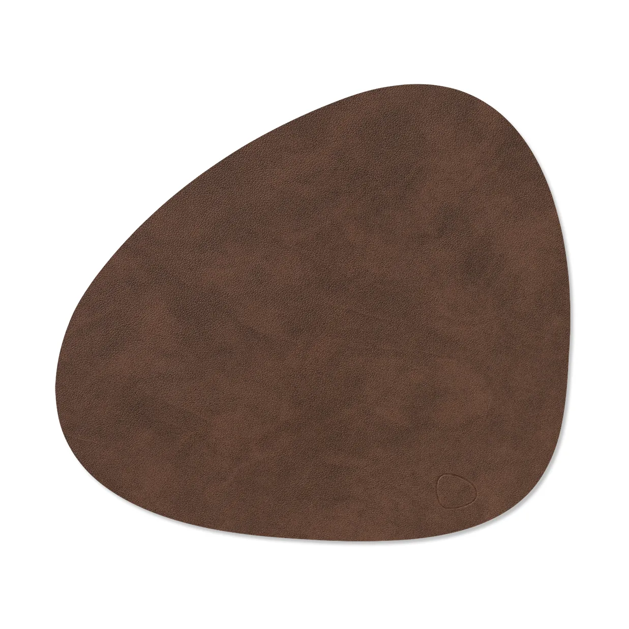 Nupo bordstablett curve M, Dark brown, 35x31 cm LIND DNA
