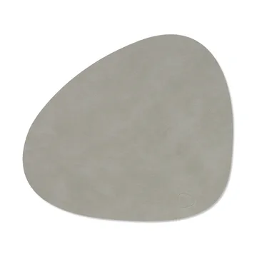 Nupo bordstablett curve M - Light grey, 35x31 cm - LIND DNA