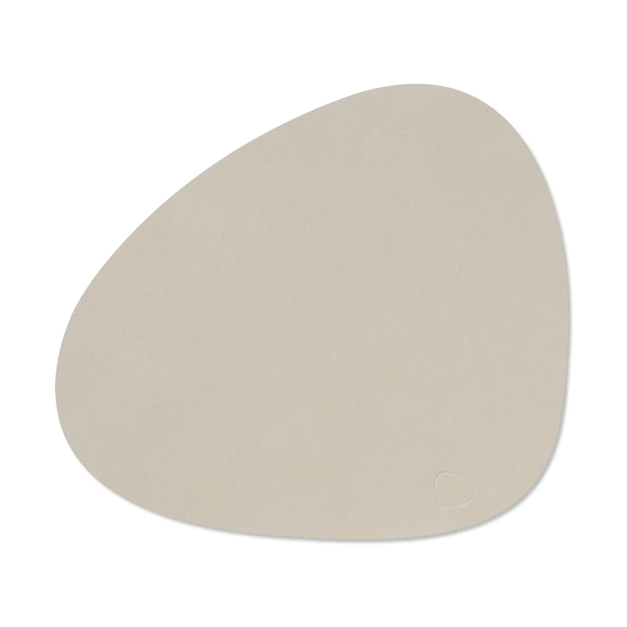 Nupo bordstablett curve M, Oyster white, 35x31 cm LIND DNA