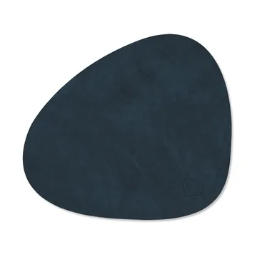 Nupo bordstablett curve S - Midnight blue, 28x24 cm - LIND DNA