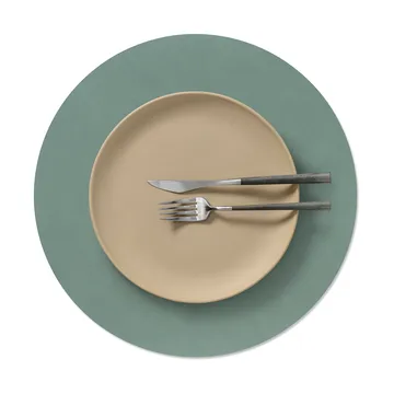 Nupo bordstablett - Pastel green, circle, L - LIND DNA
