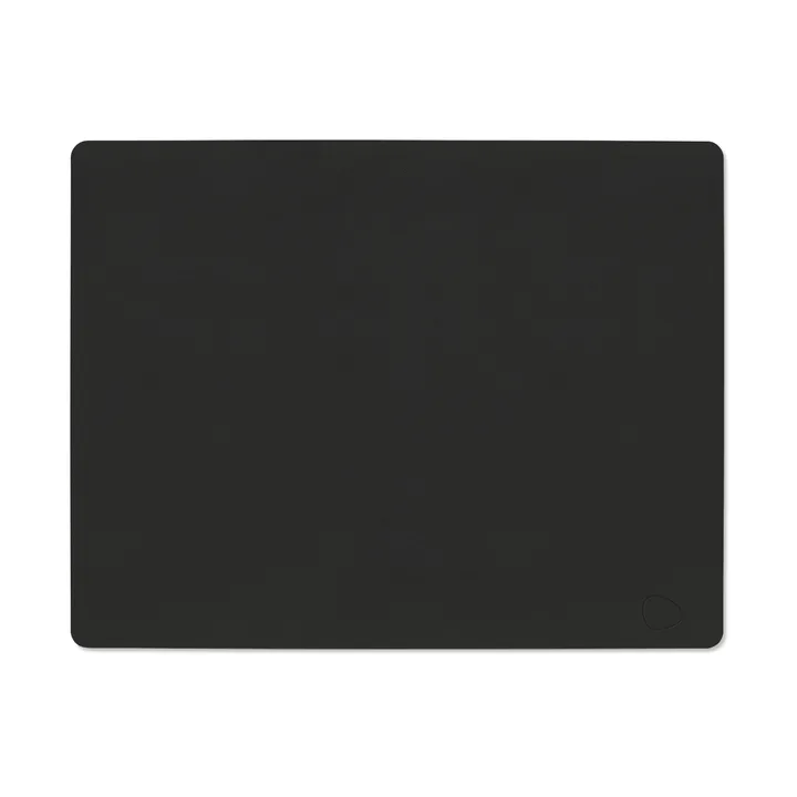 Nupo bordstablett square L - Black ink, 45x35 cm - LIND DNA