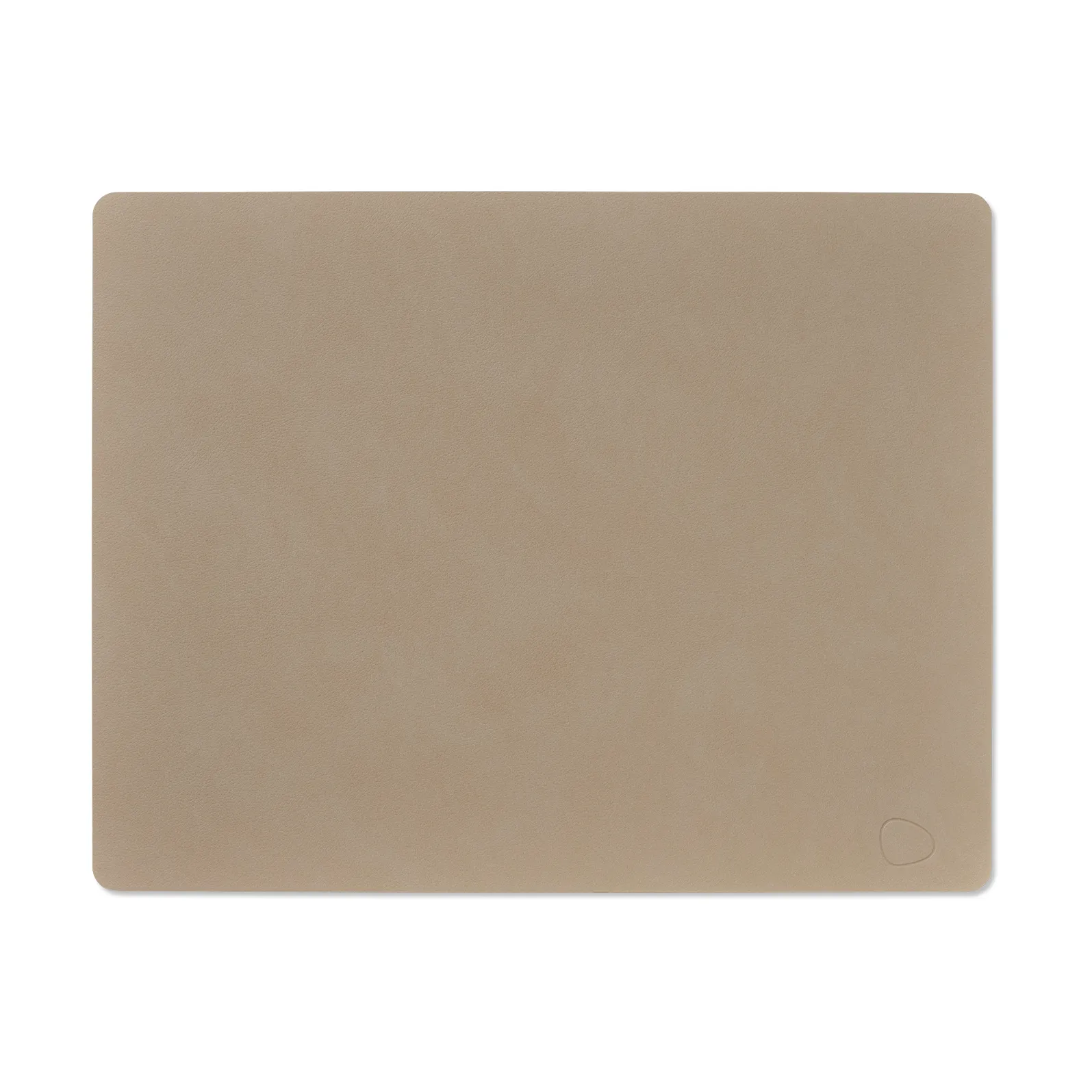 Nupo bordstablett square L, Clay brown LIND DNA