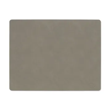 Nupo bordstablett square L - Flint grey, 45x35 cm - LIND DNA