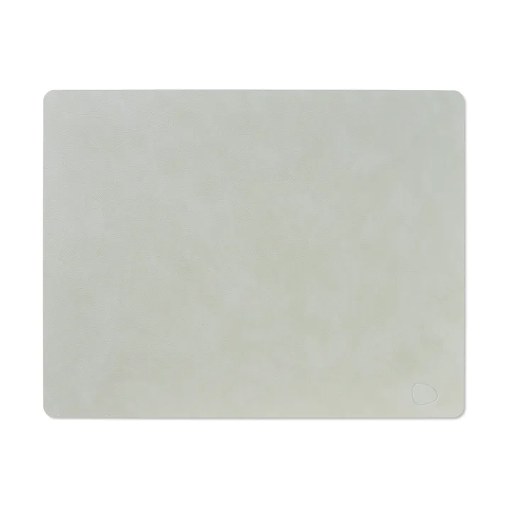 Nupo bordstablett square L - Metallic (stengrå), 45x35 cm - LIND DNA