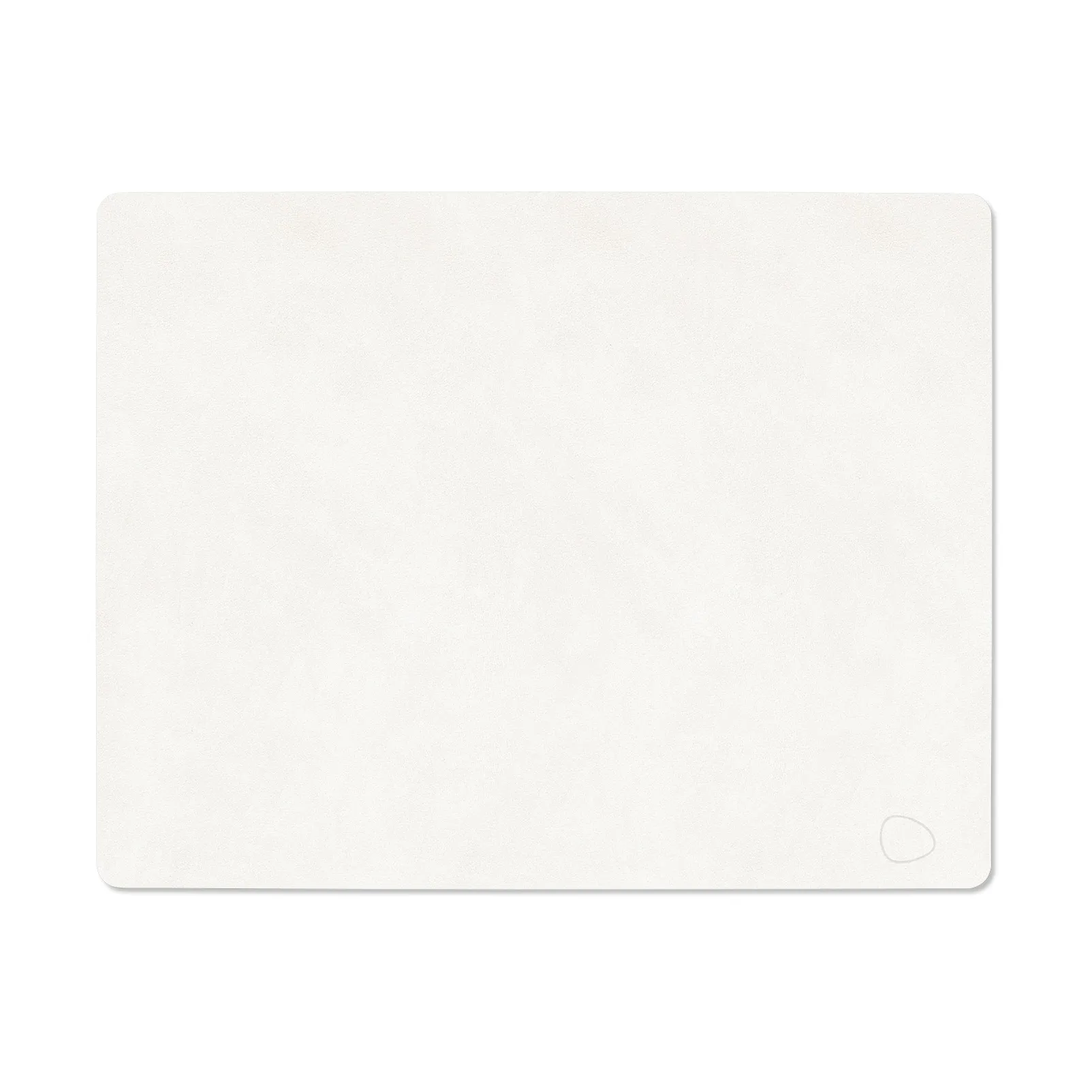 Nupo bordstablett square L, Pure white, 45x35 cm LIND DNA