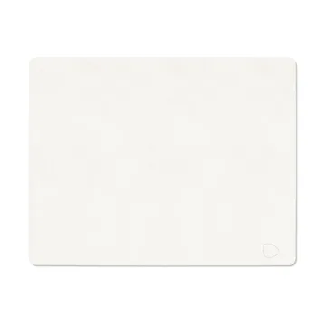 Nupo bordstablett square L - Pure white, 45x35 cm - LIND DNA