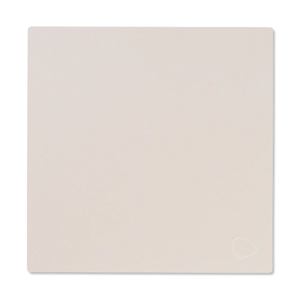 Nupo bordstablett square S, Soft nude, 28x28 cm LIND DNA