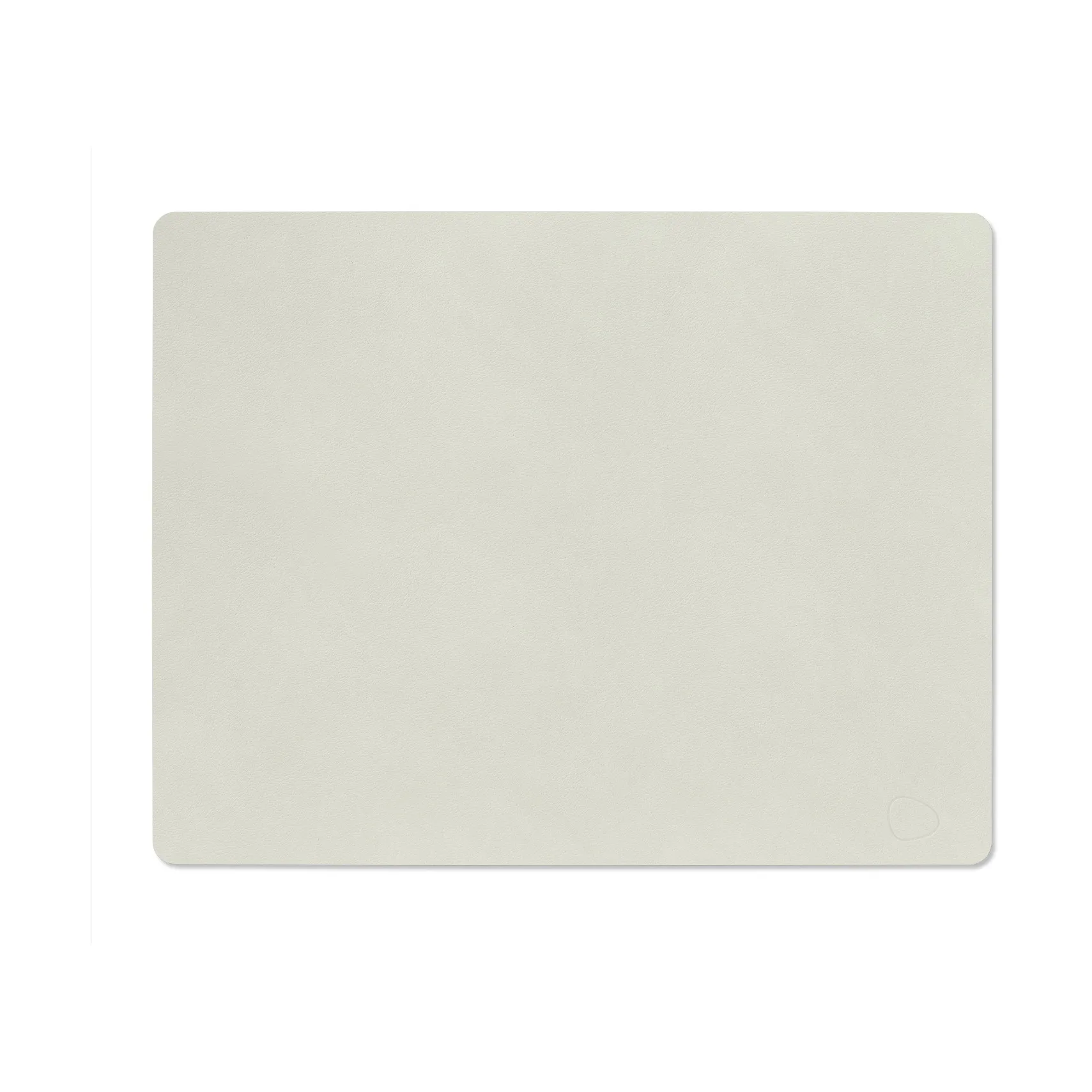 Nupo bordstablett vändbar square L 1 st, Linen-flint grey, 45x35 cm LIND DNA