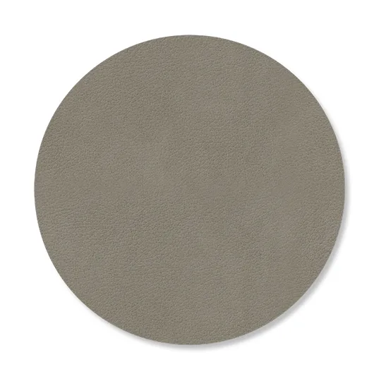 Nupo glasunderlägg circle, Flint grey LIND DNA