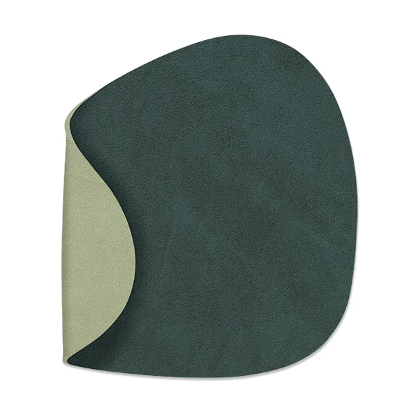 Nupo glasunderlägg curve vändbar 1 st, Dark green-olive green LIND DNA