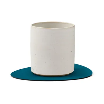 Nupo glasunderlägg curve vändbar 1 st - Midnight blue-petrol - LIND DNA
