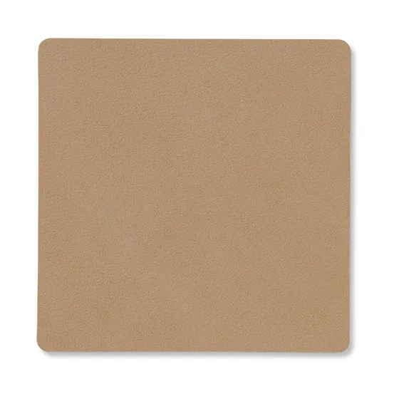 Nupo glasunderlägg square, Nougat LIND DNA