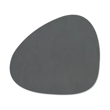 Serene bordstablett curve M - Anthracite, 35x31 cm - LIND DNA