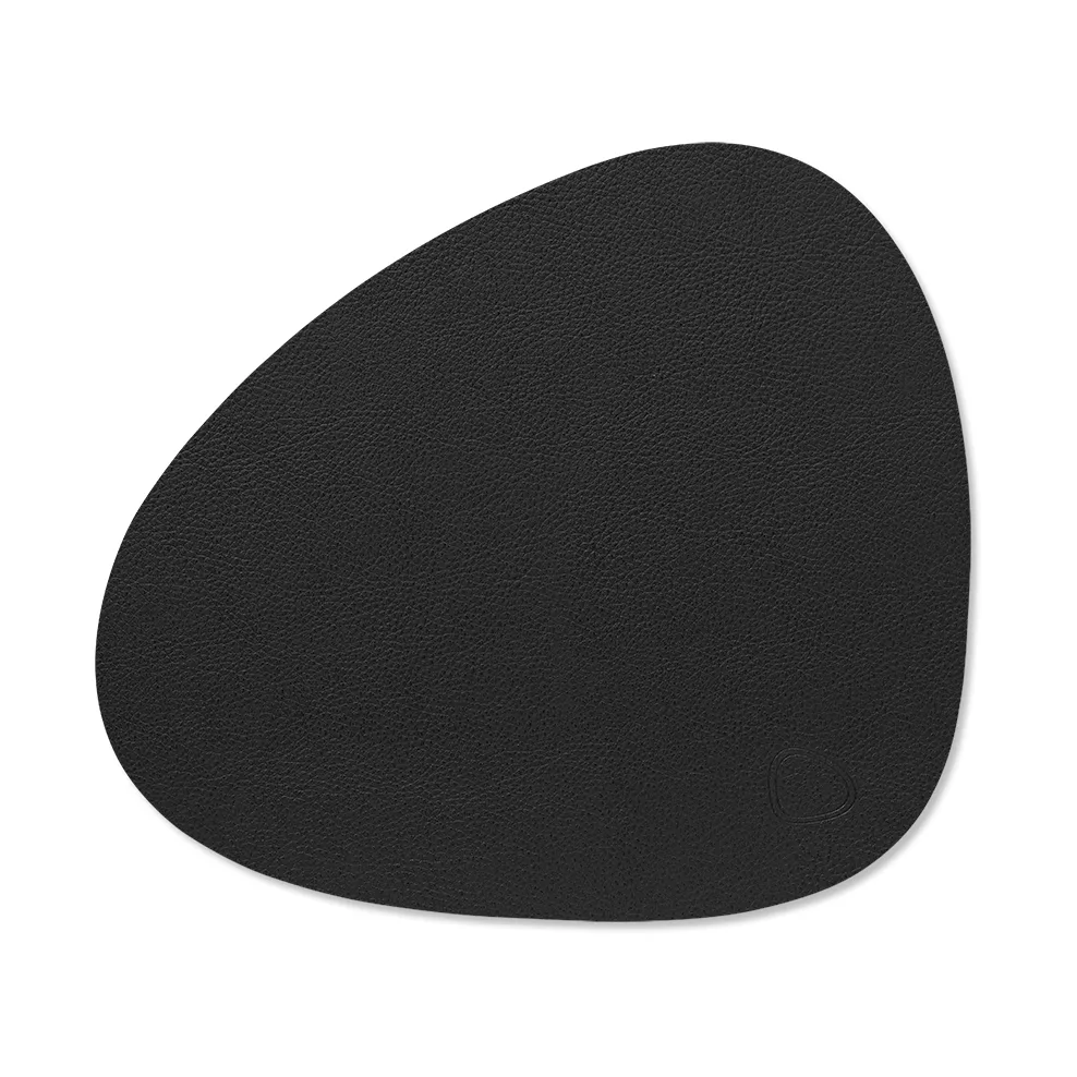 Serene bordstablett curve S 24x28 cm, Black LIND DNA