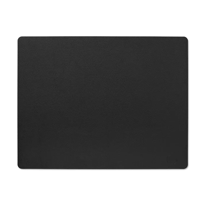 Serene bordstablett square L 35x45 cm - Black, 35x45 cm - LIND DNA