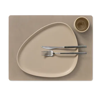 Serene bordstablett square L 35x45 cm - Mole Grey, 35x45 cm - LIND DNA