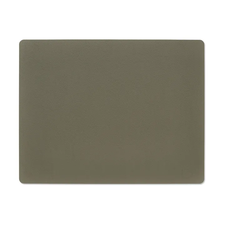 Serene bordstablett square L 35x45 cm - Moss - LIND DNA
