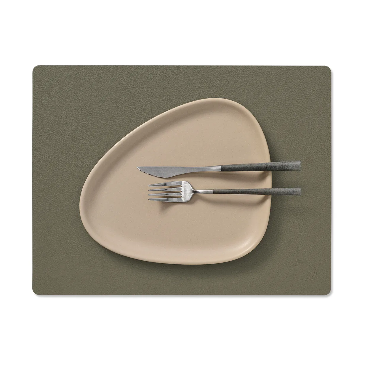 Serene bordstablett square M 26,5x34,5 cm, Moss, 26,5x34,5 cm LIND DNA