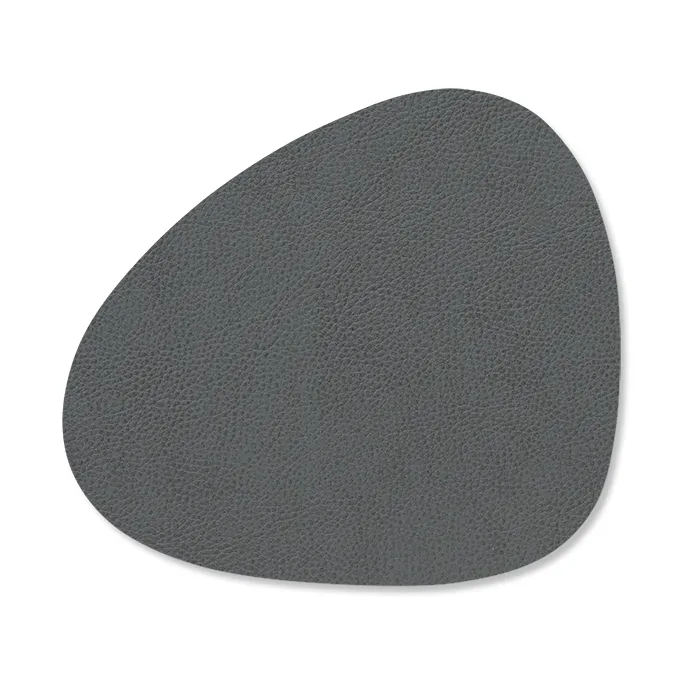 Serene glasunderlägg curve 11x13 cm, Anthracite LIND DNA