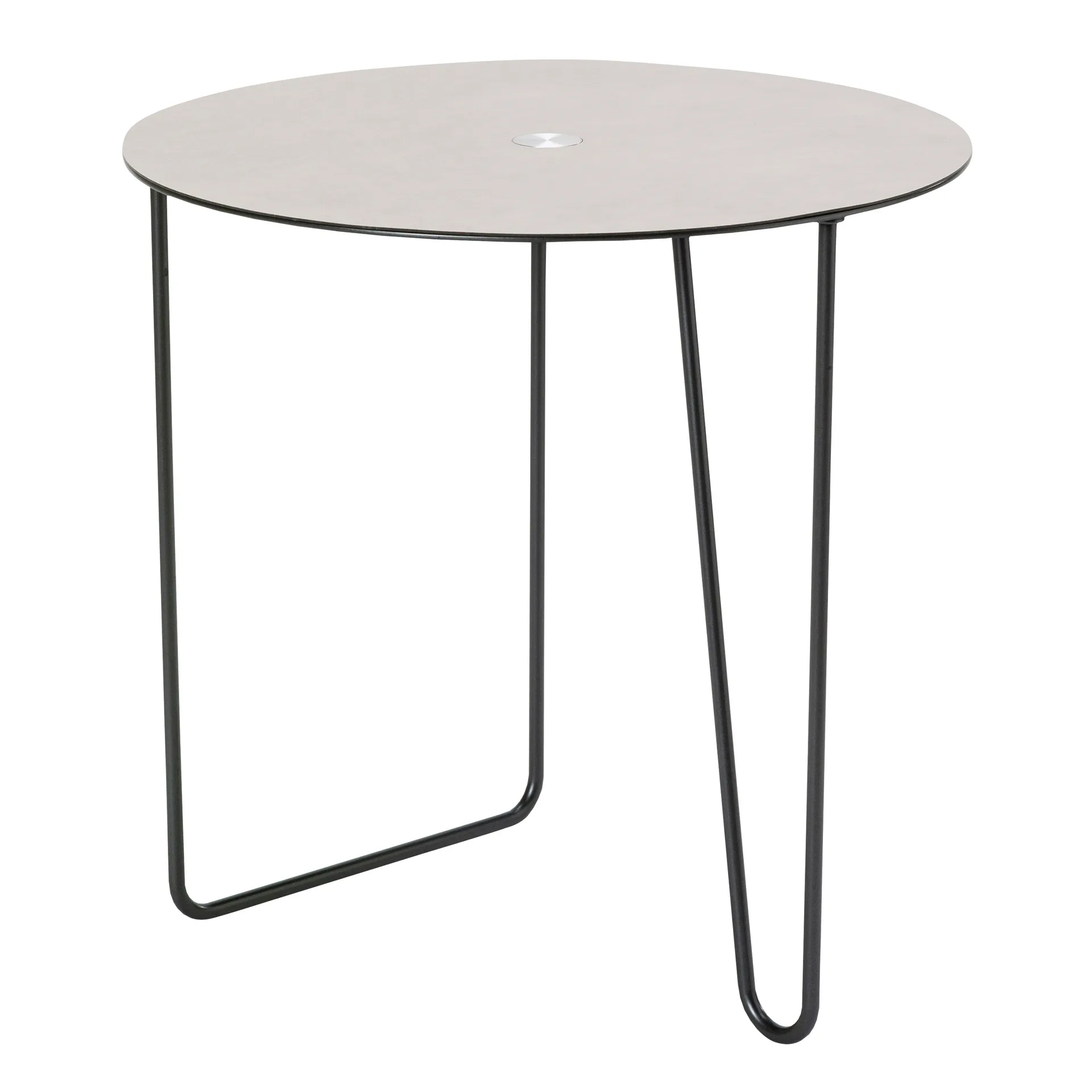 Turntable Nupo sidobord L, Anthracite-light grey LIND DNA