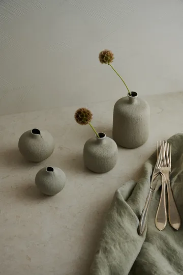 Bottle vas - Sand grey, small - Lindform