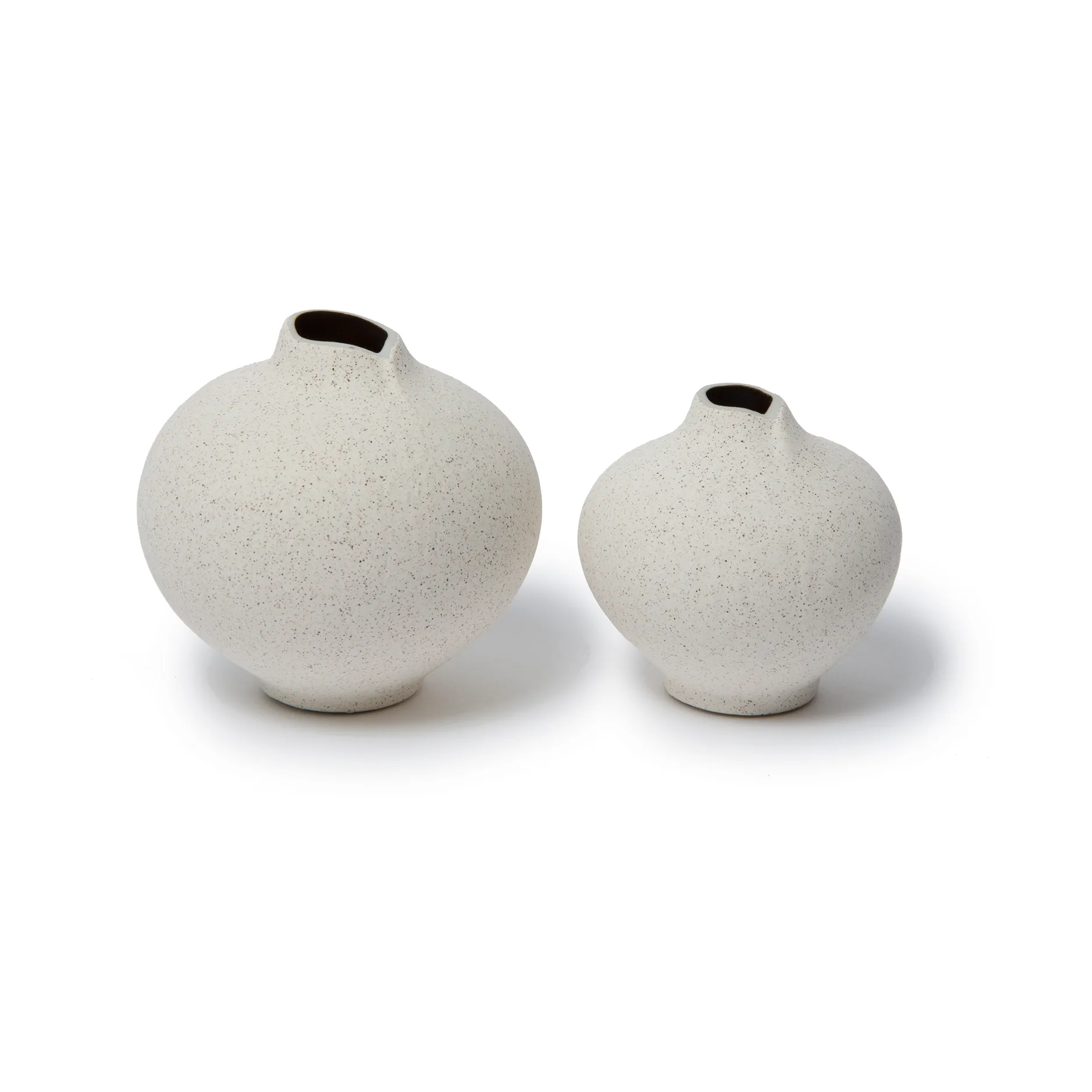 Line vas, Sand white, medium Lindform