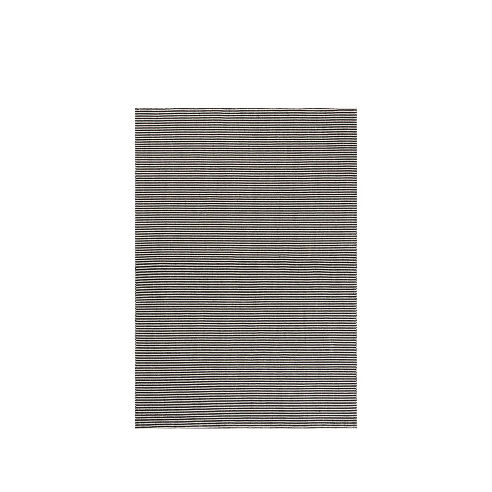 Ajo matta, Black/white, 160x230 cm Linie Design