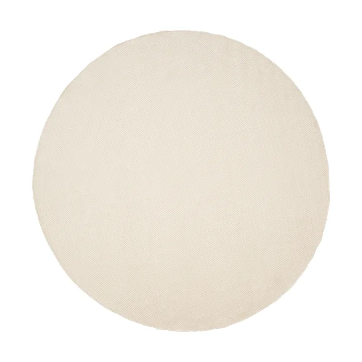 Asko matta rund - White, Ø240 cm - Linie Design