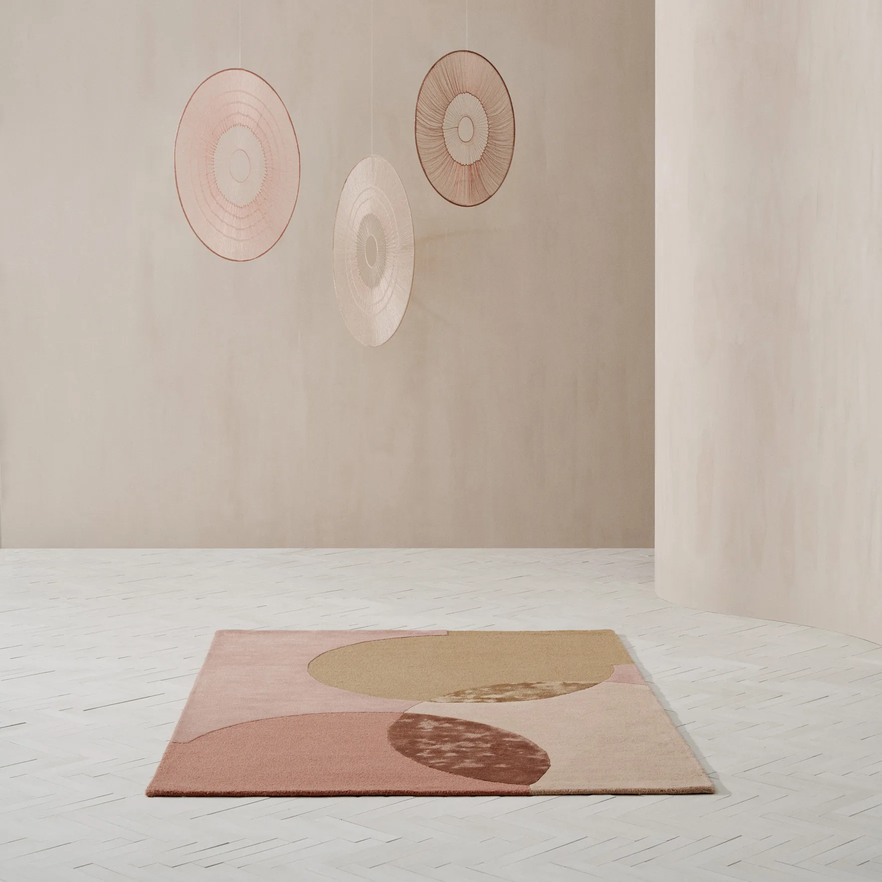 Caldera matta 170x240 cm, Mustard Linie Design