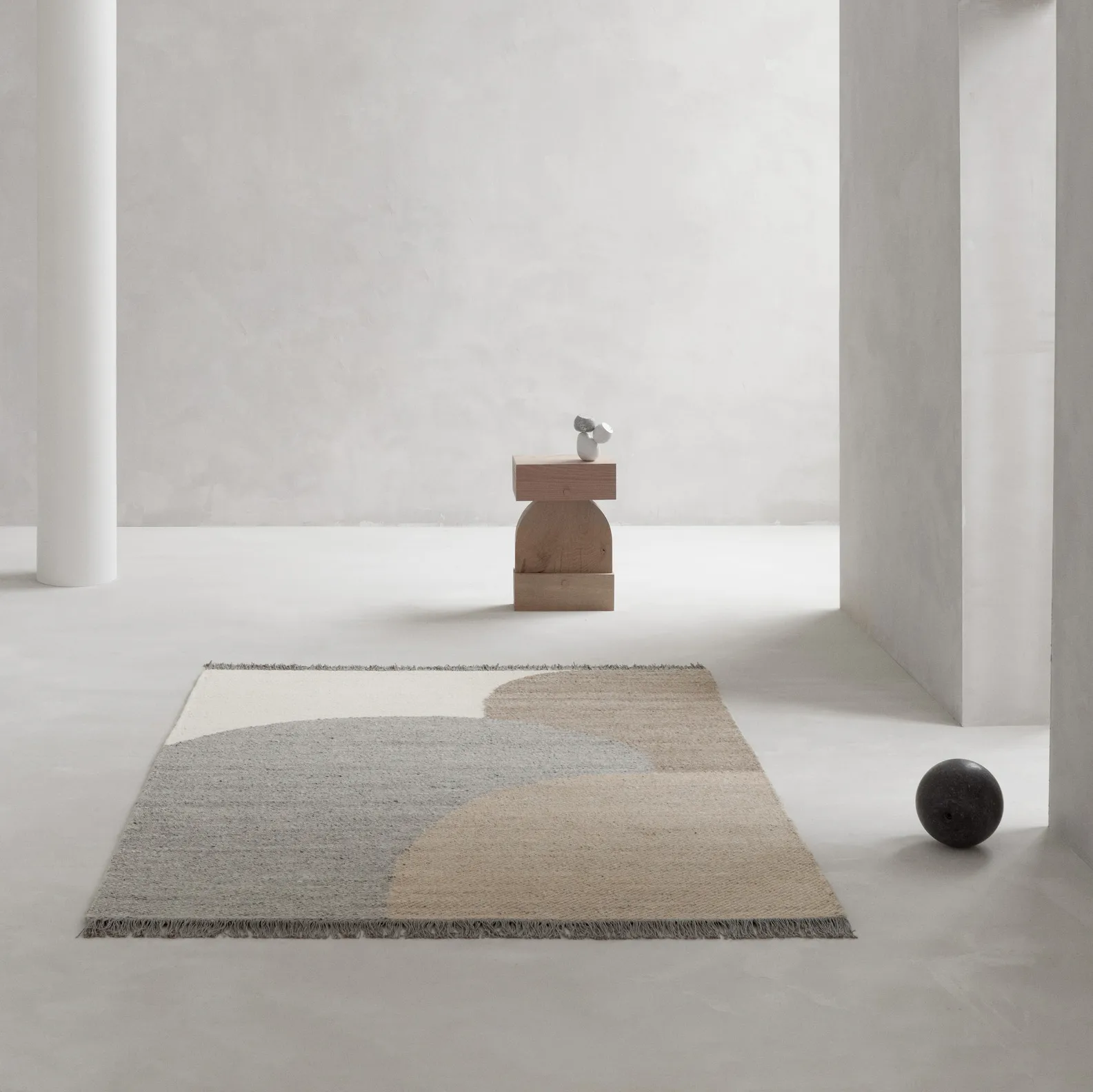 Eik ullmatta 170x240 cm, Grey Linie Design