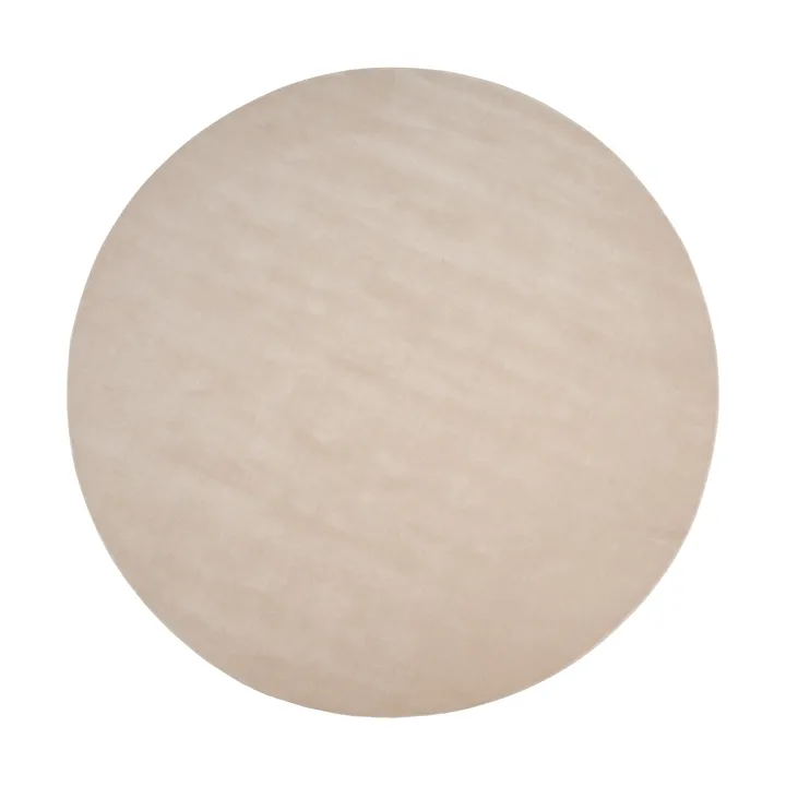 Halo Cloud ullmatta rund - Beige, Ø300 cm - Linie Design