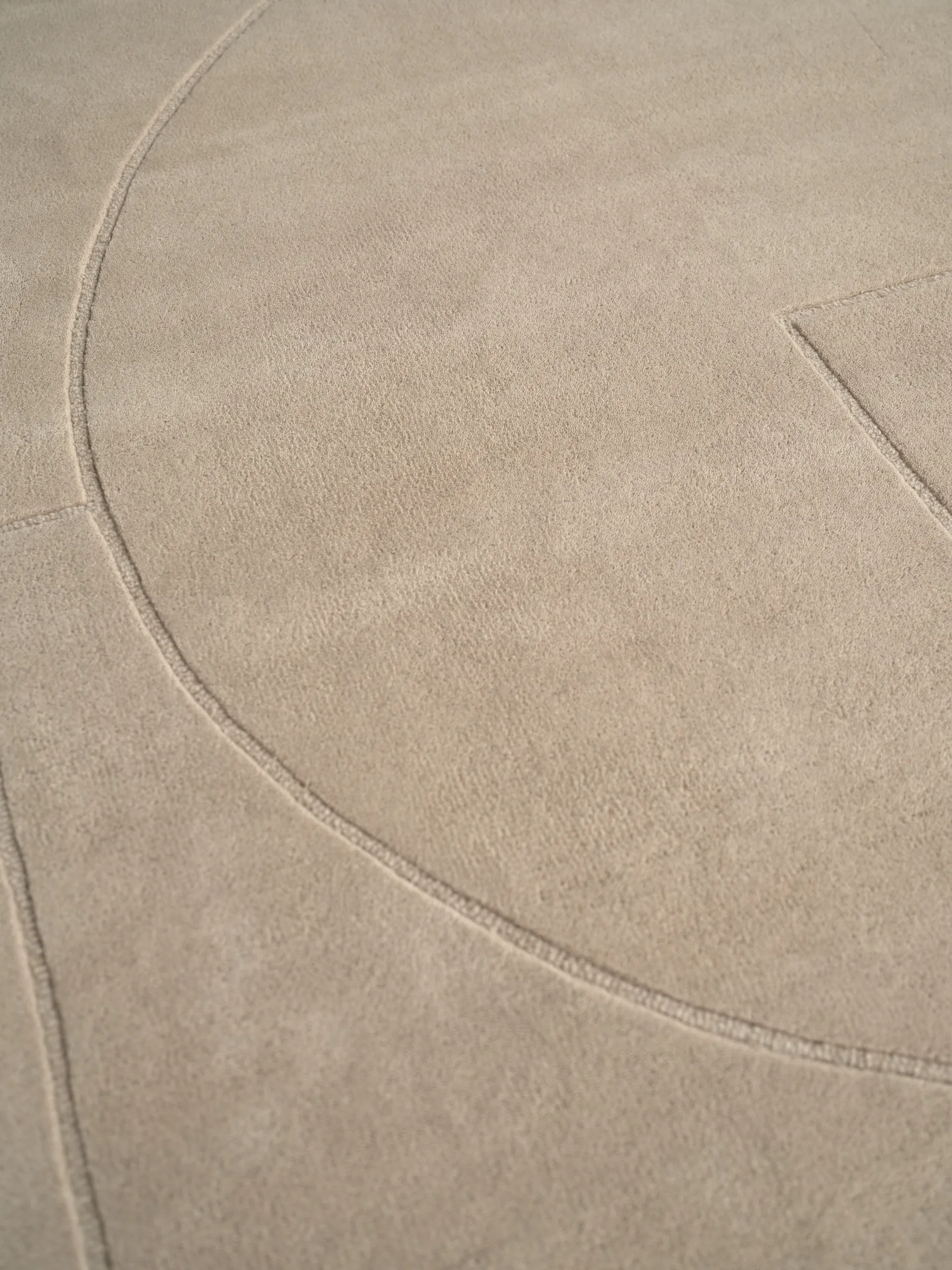 Lineal Poem ullmatta, Beige, 140x200 cm Linie Design