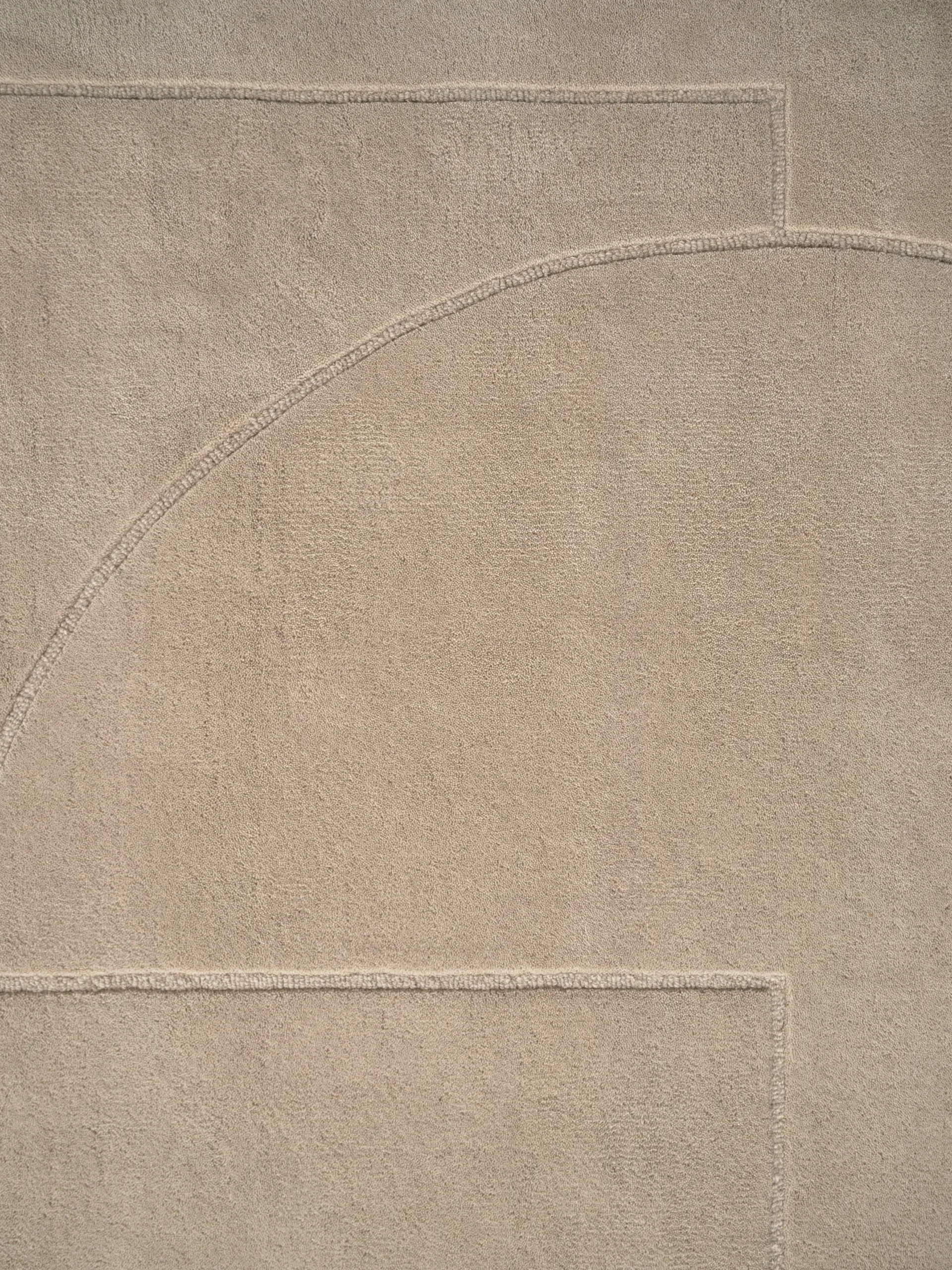 Lineal Poem ullmatta, Beige, 170x240 cm Linie Design