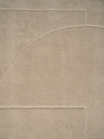 Lineal Poem ullmatta - Beige, 170x240 cm - Linie Design