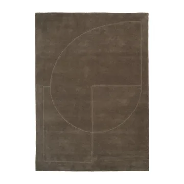 Lineal Poem ullmatta - Moss, 140x200 cm - Linie Design