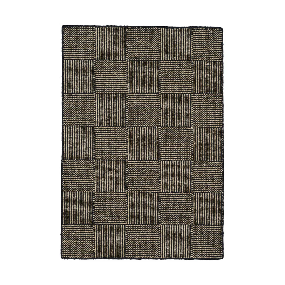 Linie Design Chess matta, Black, 200x300 cm Linie Design