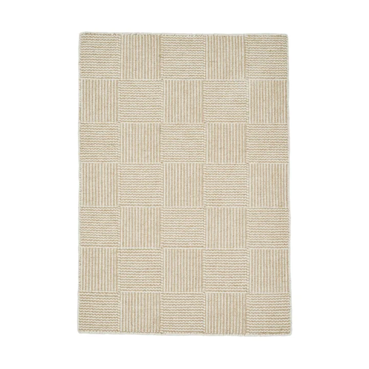 Linie Design Chess matta - White, 170x240 cm - Linie Design