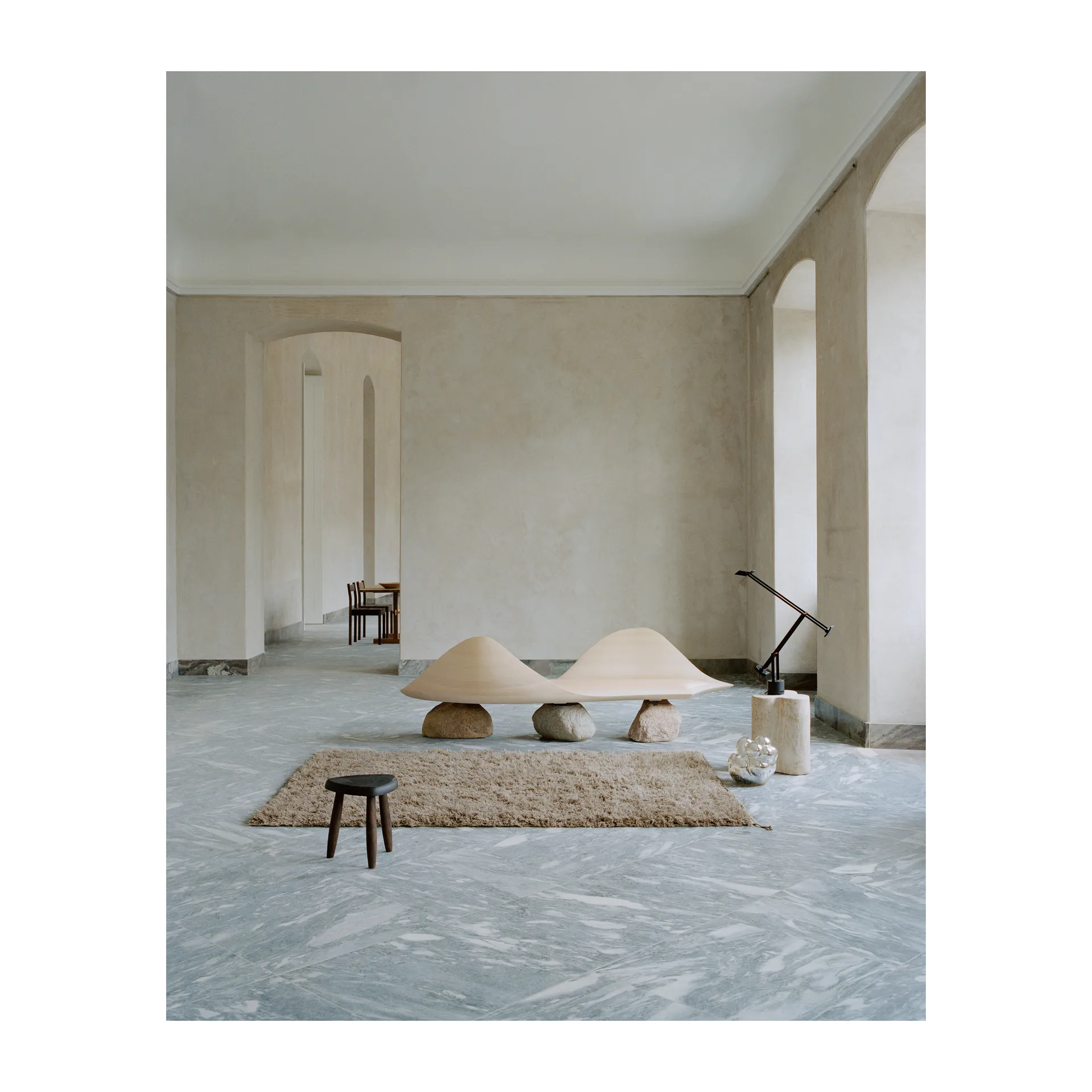 Luminary Sun matta 200x300 cm, Natural Linie Design