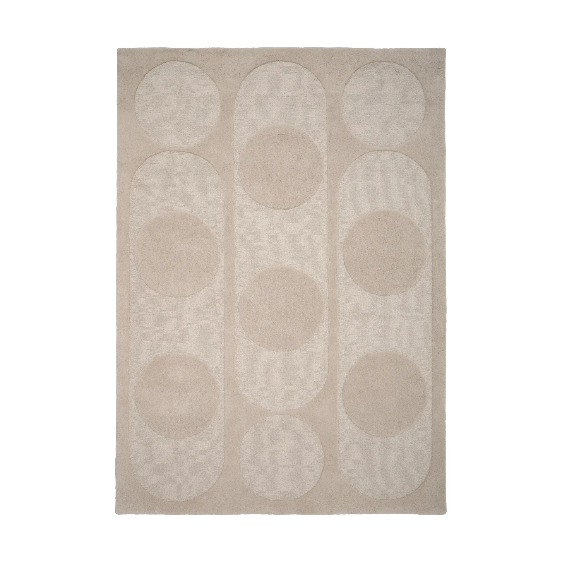 Orb Alliance ullmatta, Chalk, 250x350 cm Linie Design