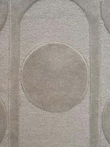 Orb Alliance ullmatta - Grey, 170x240 cm - Linie Design
