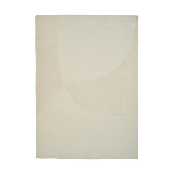 Split Plains matta - White, 200x300 cm - Linie Design