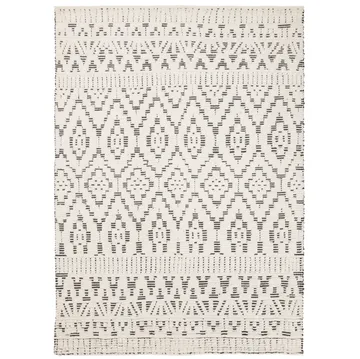 Zelbio ullmatta 170x240 cm - White-black - Linie Design