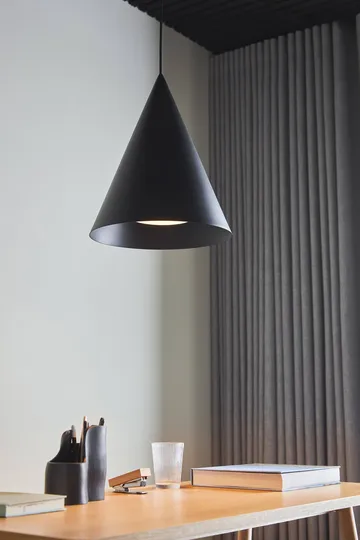 Hanzu pendel - Svart, Ø35 cm - Loom Design