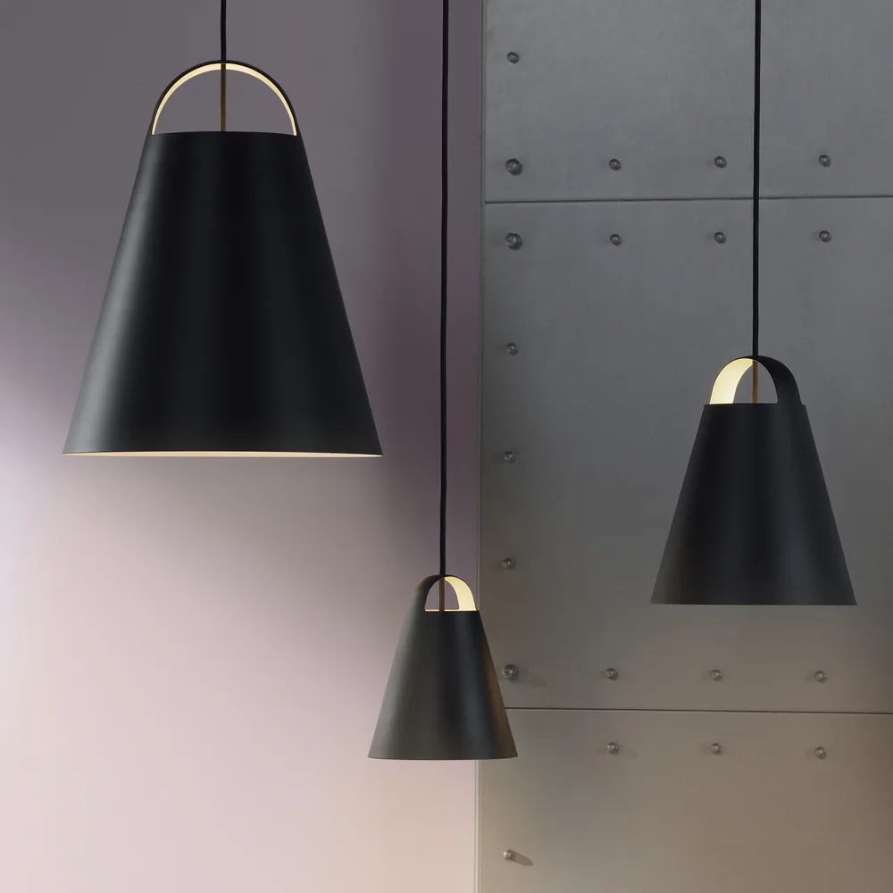 Above pendel, Black, Ø40cm, LED Louis Poulsen