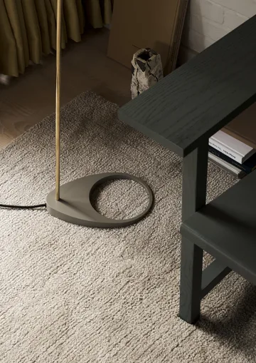 AJ golvlampa - Brass-warm grey - Louis Poulsen