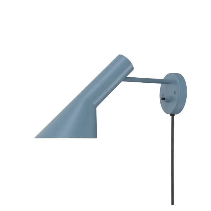 AJ vägglampa - Dusty blue - Louis Poulsen