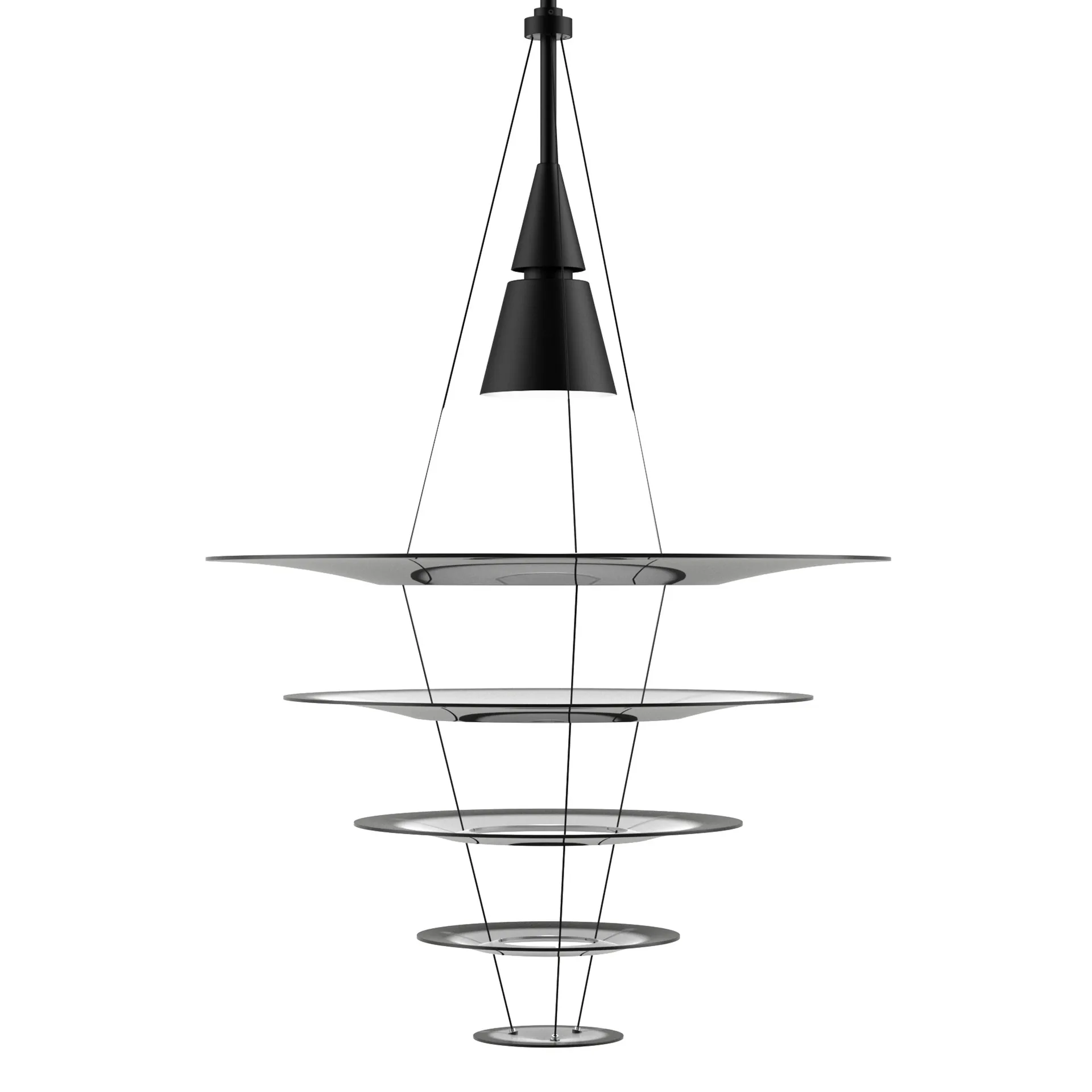 Enigma 545 pendel, Svart Louis Poulsen